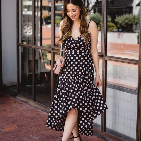 Eliza j polka dot dress Clearance
